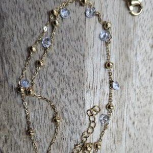 Dainty Gold tone necklace
